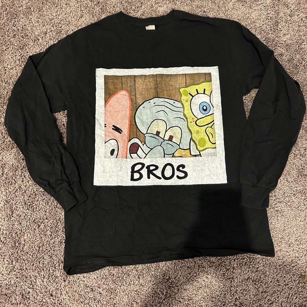 Spongebob and friends "bros" long sleeve